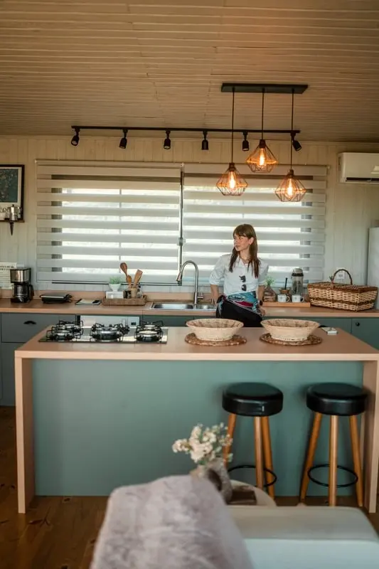 Cozinha completa da Casa Origem